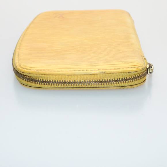 LOUIS VUITTON Epi Agenda Jeode Travel Case Yellow LV Auth am3002s - Picture 7 of 16